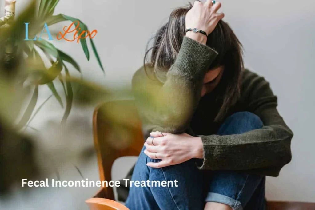 woman worried about fecal incontinence diet North Wembley