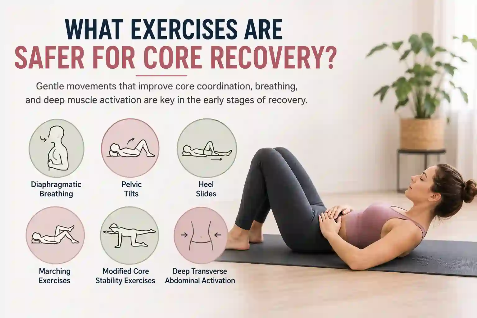 What Exercises Are Safer for Core Recovery North Wembley